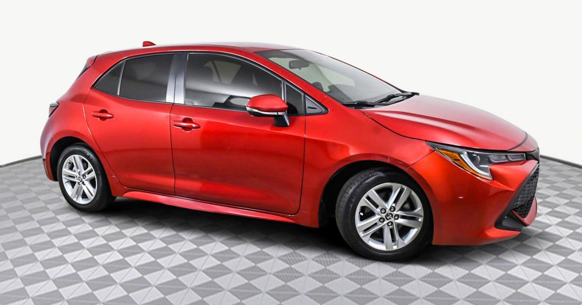 Used 2021 Toyota Corolla Hatchback Nightshade for sale at HGreg