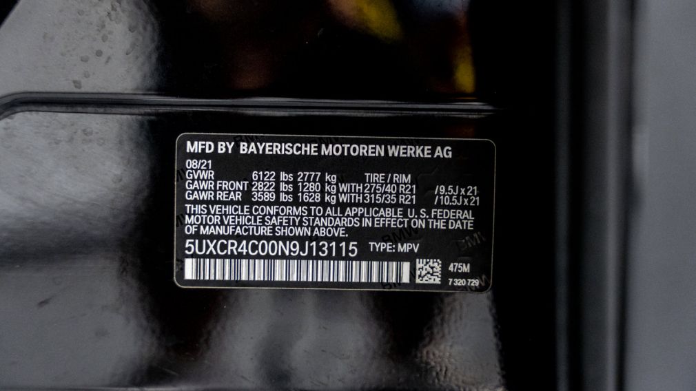 2022 BMW X5 sDrive40i #45