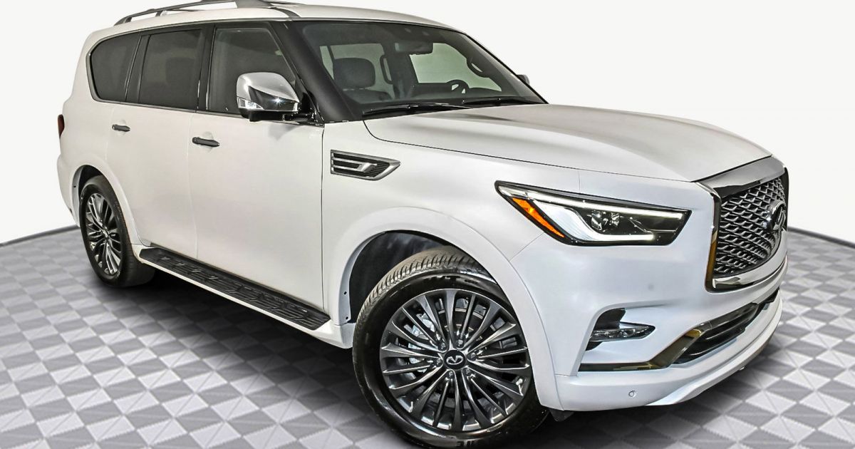 お値下げリヤドロヴィンテージBrillo N.o5.695Arlequin Used 2023 INFINITI QX80 SENSORY for sale at HGreg