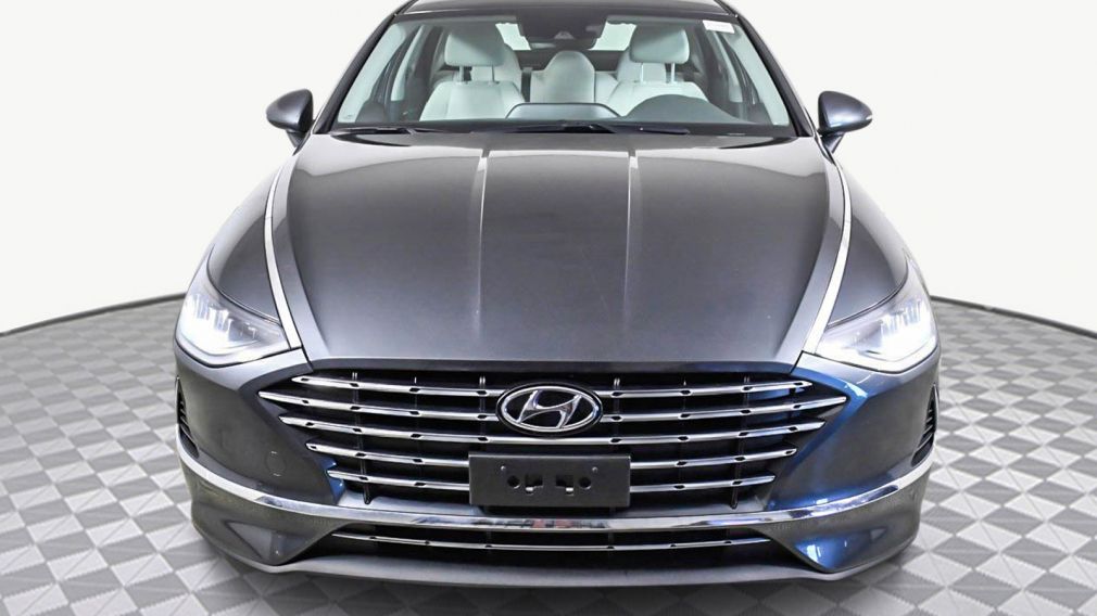 2021 Hyundai Sonata Hybrid Blue #1