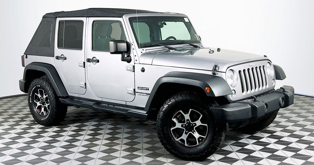 Used 2018 Jeep Wrangler JK Unlimited Sport S for sale at HGreg