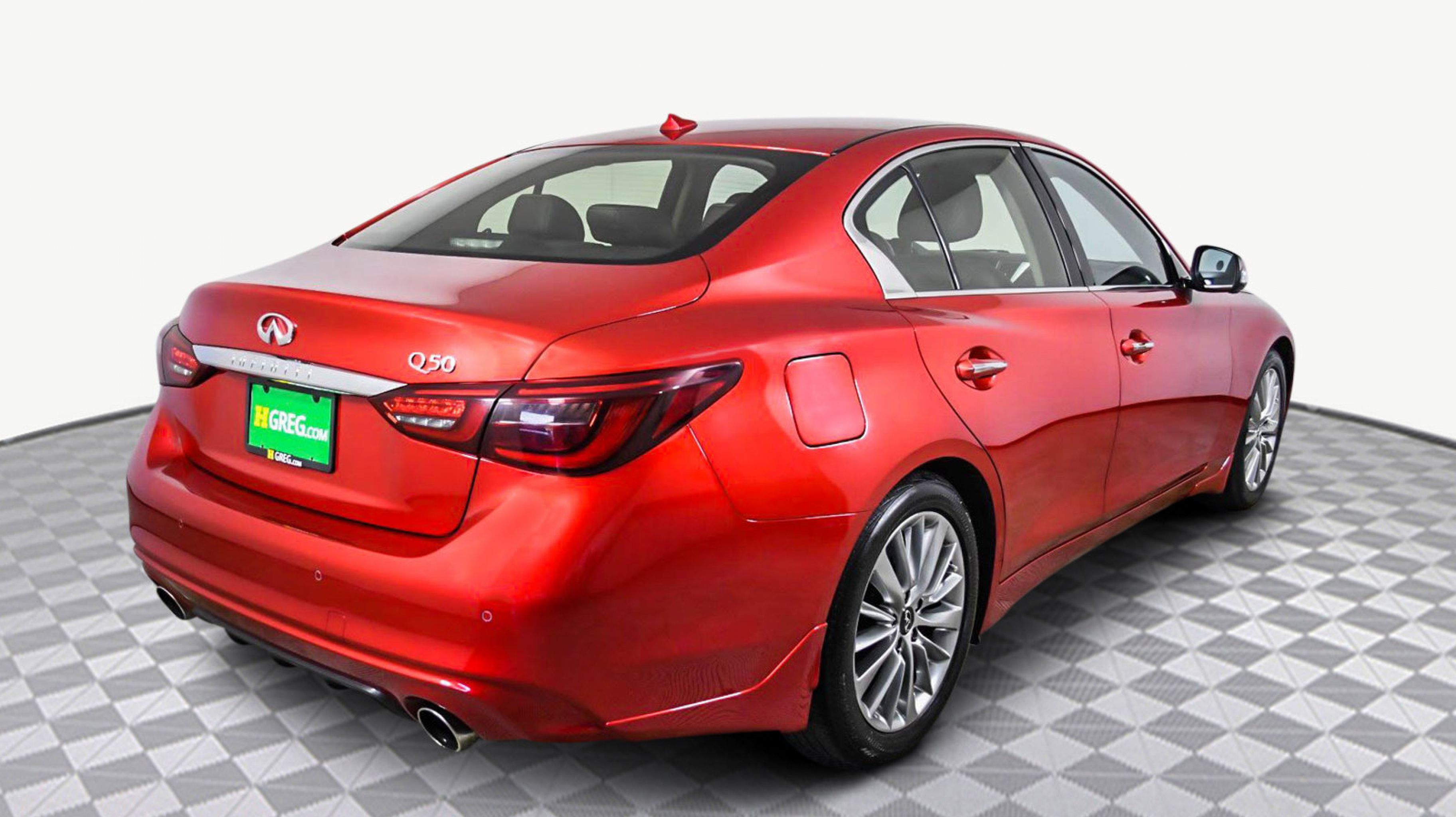 Used 2021 INFINITI Q50 3.0t LUXE for sale at HGreg