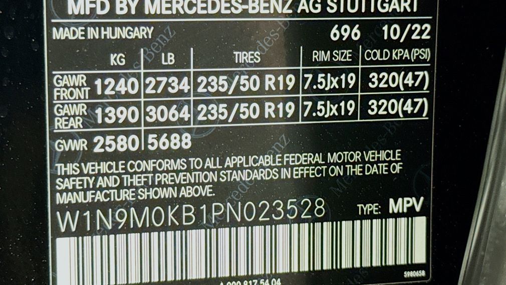2023 Mercedes Benz EQB EQB 300 #33