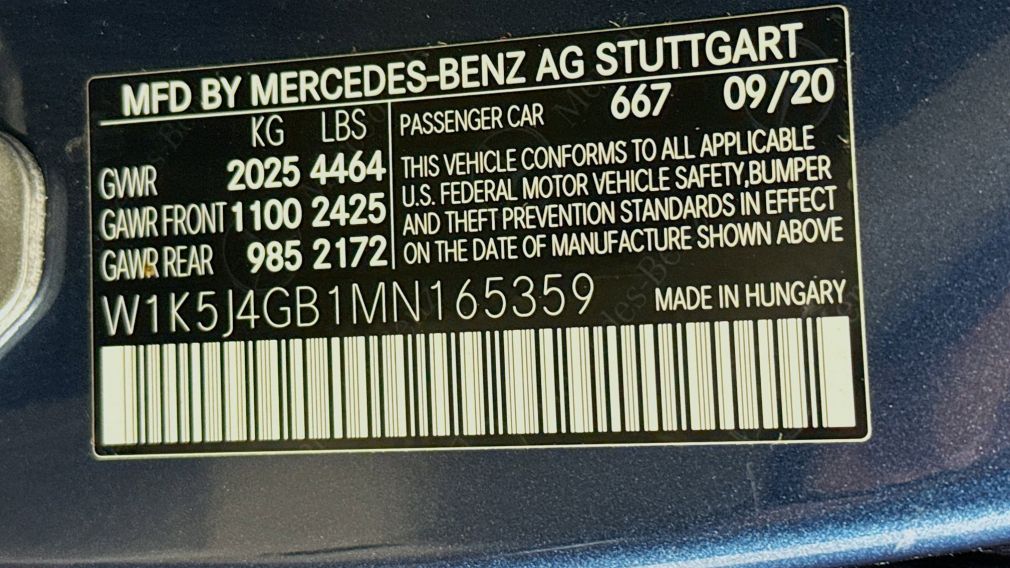 2021 Mercedes Benz CLA CLA 250 #33