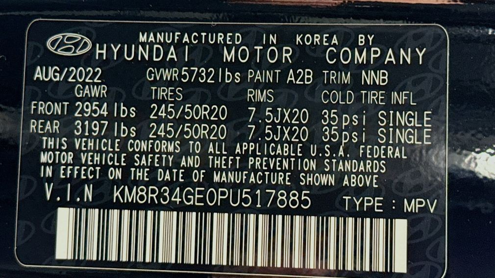 2023 Hyundai Palisade XRT #33
