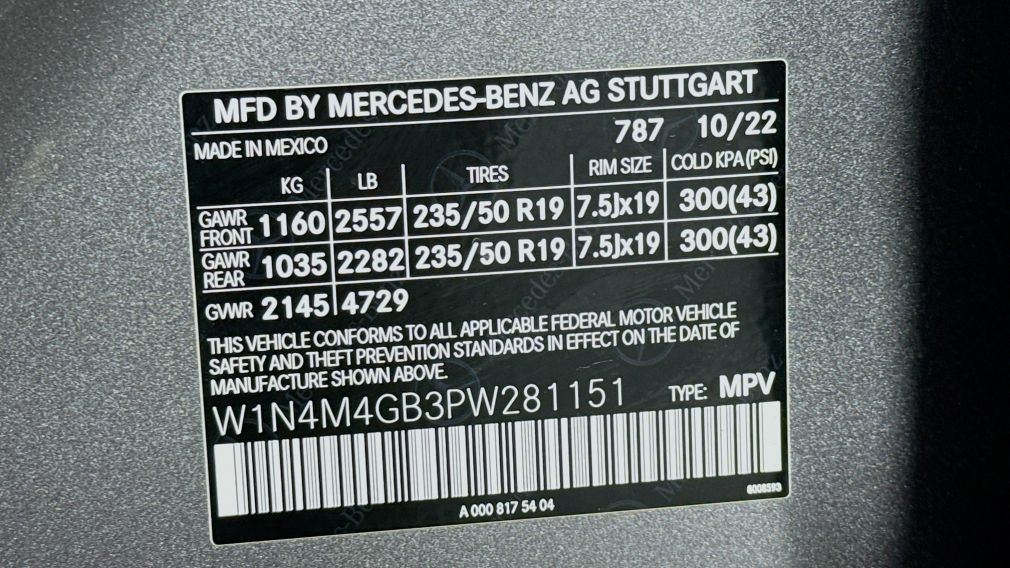 2023 Mercedes Benz GLB GLB 250 #33