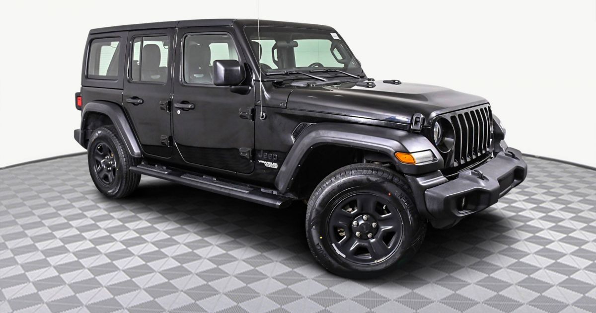 Used 2021 Jeep Wrangler Unlimited Sport for sale at HGreg