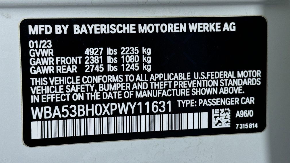 2023 BMW 5 Series 530i #33